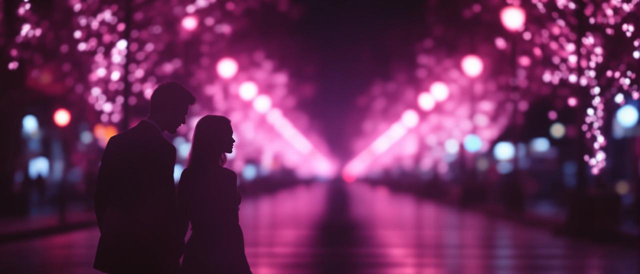 顶流小生深夜密会神秘女子